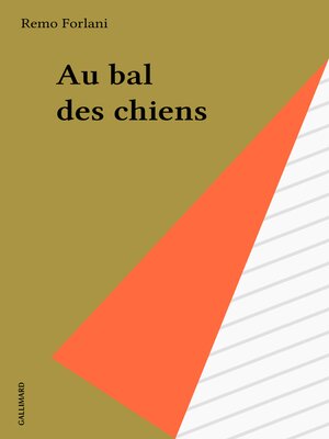 cover image of Au bal des chiens